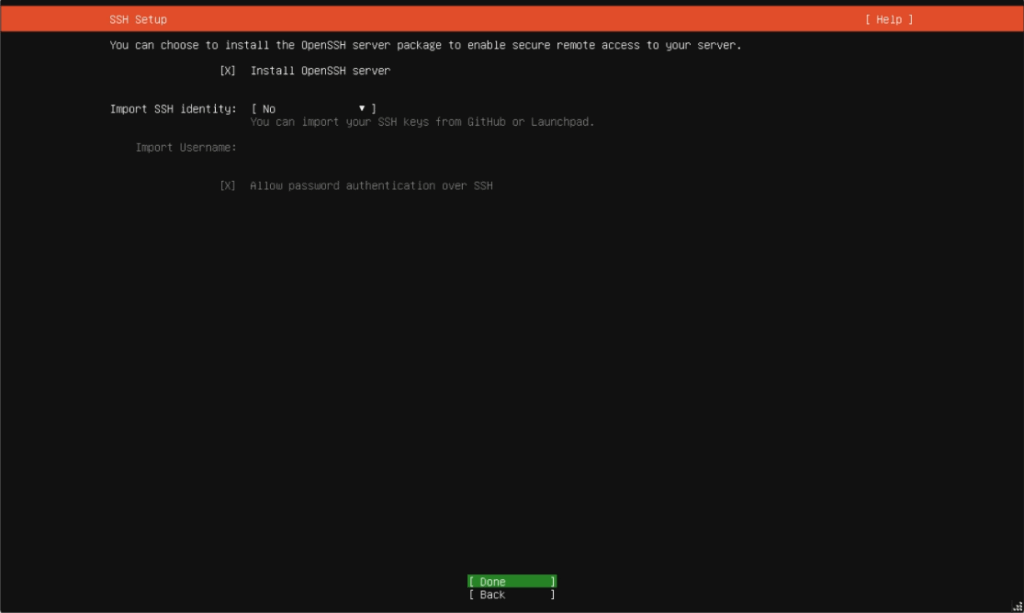 Ubuntu OpenSSH
