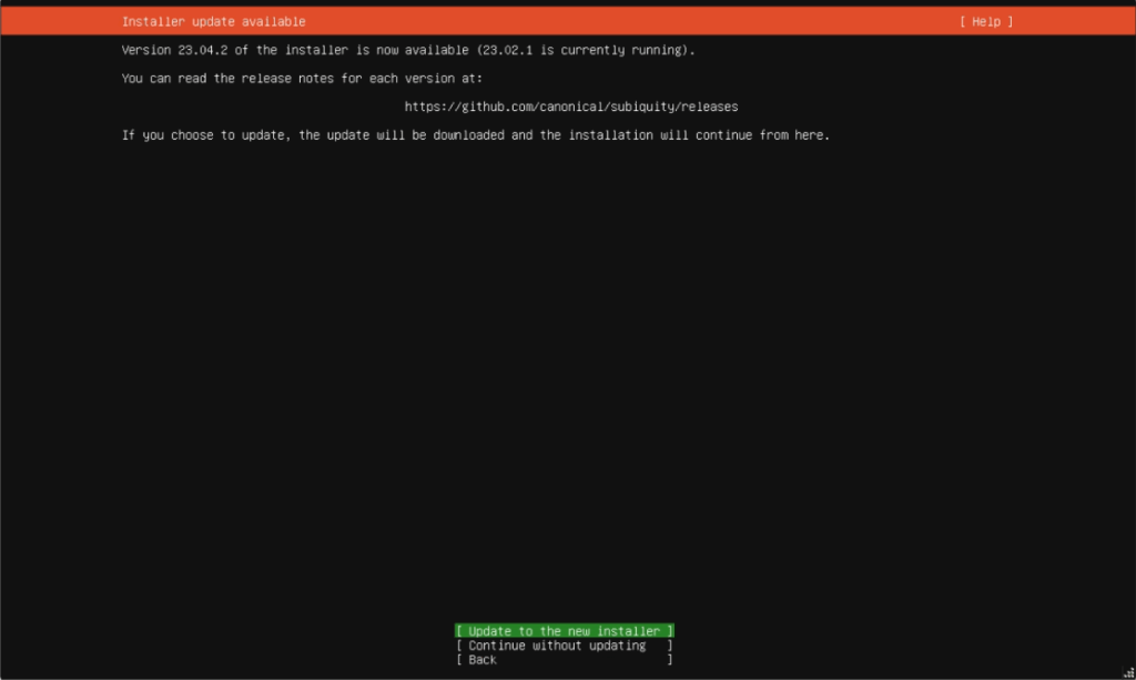 Ubuntu Update